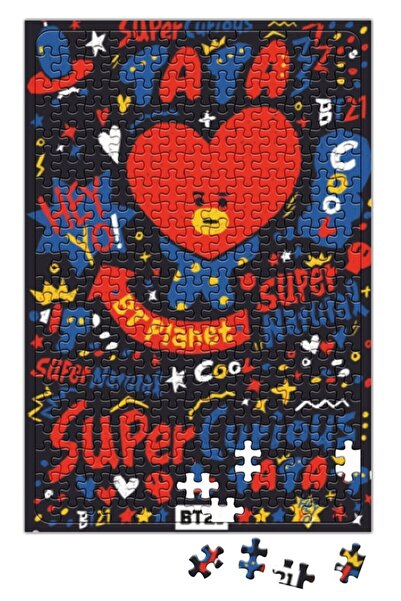 Baskı Dükkanı أحجية Bt21 تاتا تي بي تي إس مكونة من 240 قطعة