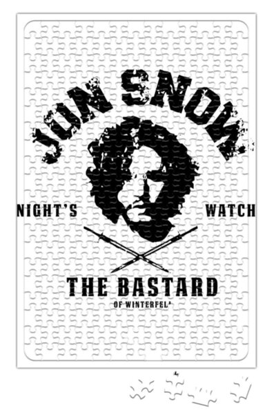 Baskı Dükkanı جون سنو ليلة ووتش لغز 240 قطعة بانوراما