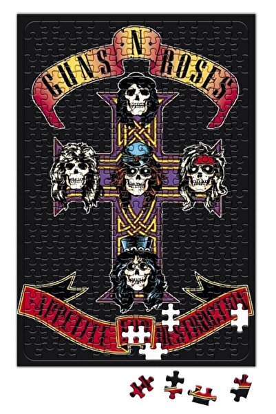 Baskı Dükkanı أحجية Guns N 'Roses مكونة من 240 قطعة