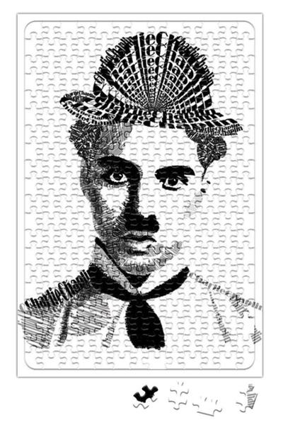 Baskı Dükkanı تشارلي شابلن 02 لغز 240 قطعة بانوراما