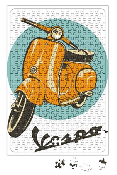 Baskı Dükkanı لغز فيسبا 240 قطعة بانوراما