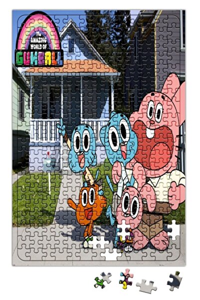 Baskı Dükkanı Gumball Puzzle 240 Parça Yapboz