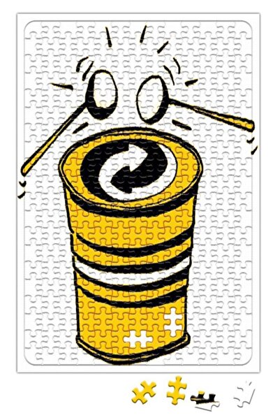 Baskı Dükkanı لغز باتيدا دي لاتا 240 قطعة بانوراما