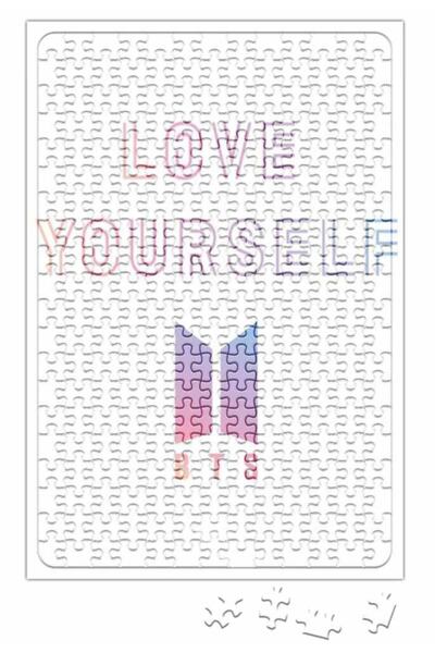 Baskı Dükkanı أحجية أحب نفسك بي تي إس مكونة من 240 قطعة