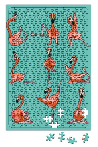 Baskı Dükkanı لغز اليوجا فلامنجو 240 قطعة