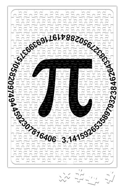 Baskı Dükkanı الرياضيات دائرة باي عدد لغز 240 قطعة بانوراما