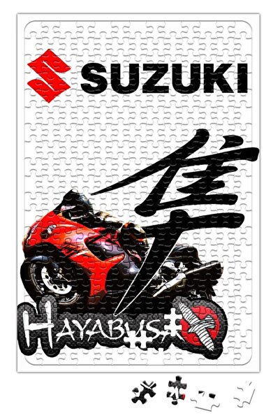 Baskı Dükkanı Suzuki Hayabusa Puzzle 240 Piece Jigsaw