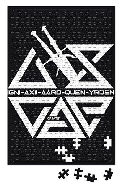 Baskı Dükkanı لغز علامات ويتشر 240 قطعة بانوراما