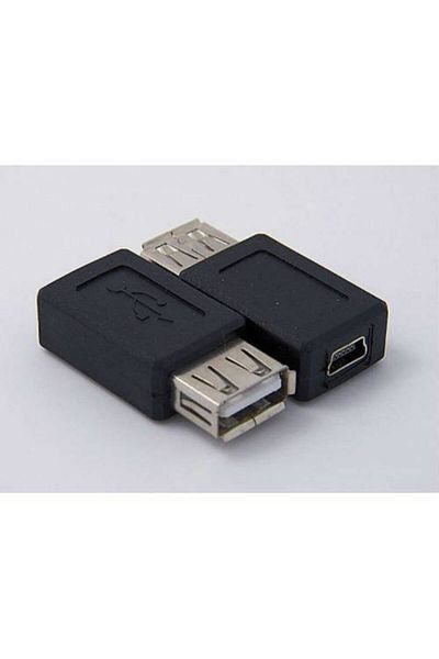 Platoon USB Female to Mini USB Female to 5 Pin Female Converter Apparatus
