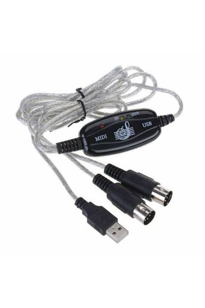 Platoon USB Midi Cable USB to Midi Keyboard Piano Cable