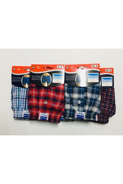 Berrak Ανδρικό Poplin Boxer 3 Τεμαχίων