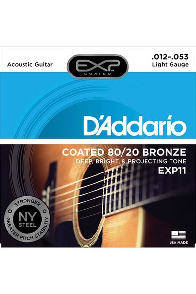Daddario D'Addario Exp11 80/20 Bronze - Χορδή ακουστικής κιθάρας, 12-53mm, ελαφρύ