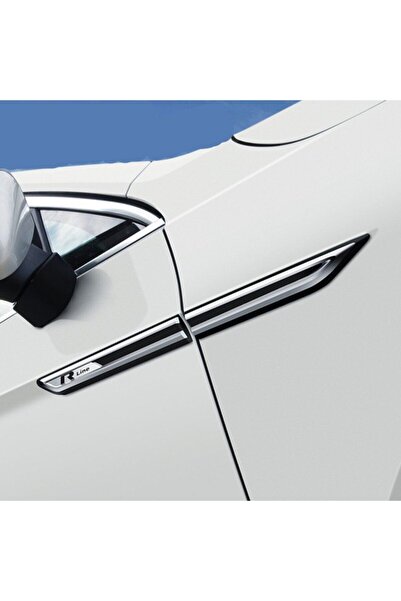 Genel Markalar Volkswagen Golf 7-7,5 R Line Çamurluk Çıtası Logo