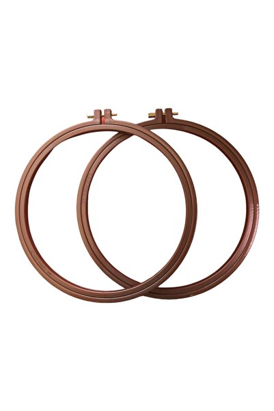 İthal طوق بلاستيك مطرز 25 سم 2 قطعة