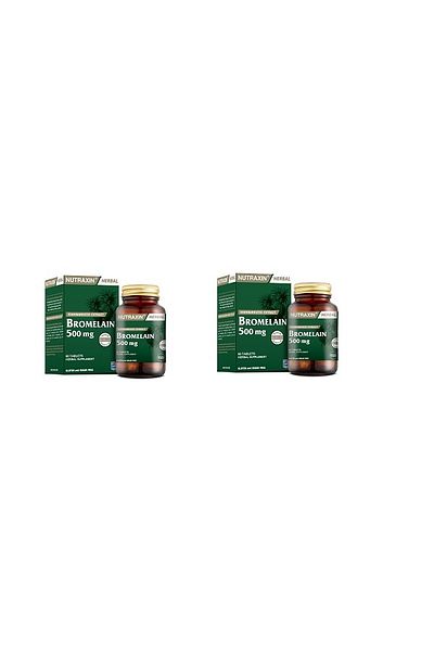 Nutraxin 60 Tablets*2 Bromelain -ProteinDigestion Enzyme