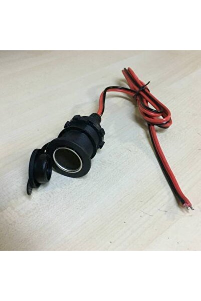 Platoon Dişi Çakmak Soket Vidalı Tip Montajlı Çakmak Soketi Kapaklı Dişi