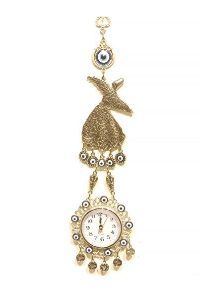 Uzman Nazar Boncuk Semazenli Duvar Saati