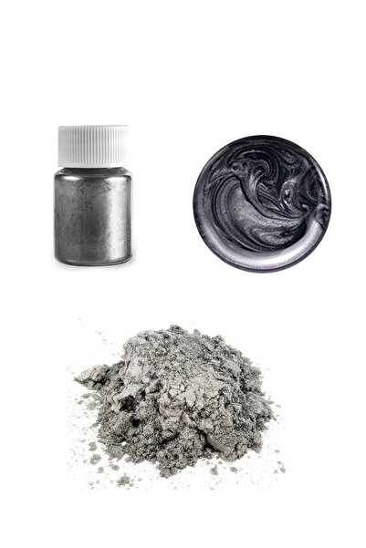 Brtr Kimya 4 Renk Siyah Sedefli Epoksi Metalik Toz Pigment Seti