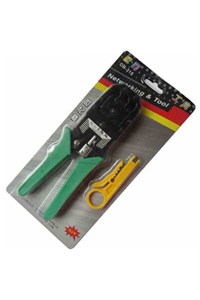 Oubao Ob-315 Rj-45/ Rj-11/ Rj-12 Jack Sıkma Pensesi Kablo Soyuc