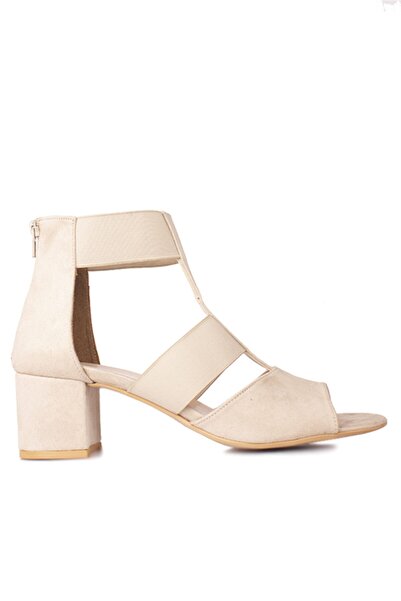 Fitbas صنادل نسائية بكعب جلدي111212 327