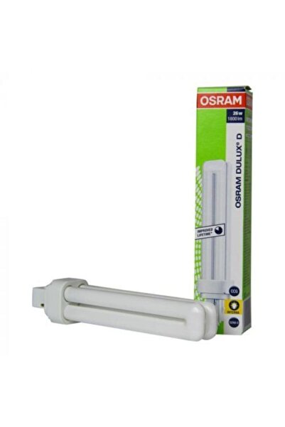 Osram 26w/827 Plc Ampül 2700k Günışığı 2 Pinli (X10 ADET) Boy:16.5cm ( 10w-13...