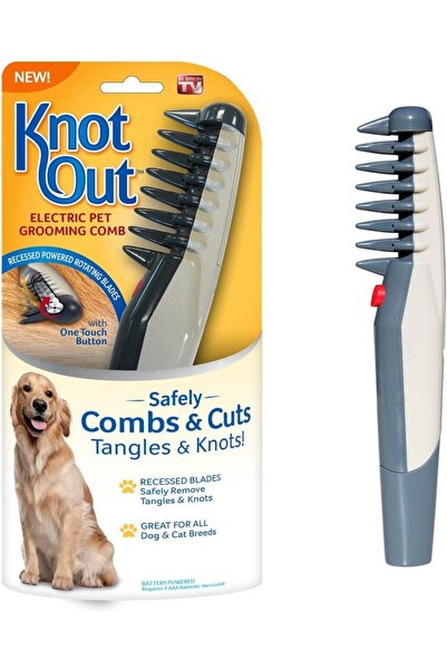 Genel Markalar Kedi - Köpek Pilli Kıtık Açıcı Tarak Knot Out (kn011124)