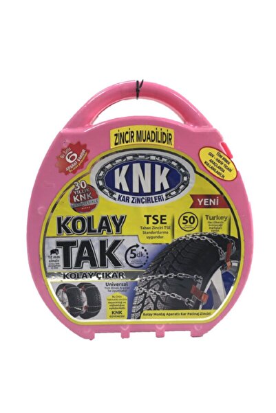 KNK Kolay Tak Çıkar Kar Zinciri Tüm Araçlara Uygun