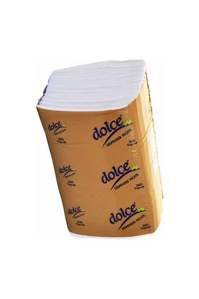 Dolce Dispenser Napkin 200 Pieces * 18 Packs
