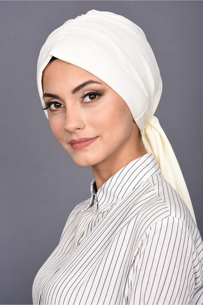 Hürrem Şal Ecru Bone Dubai - Elegant and Comfortable