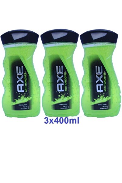 Axe Anti Hangover Stimulating Mg-02 Shower Gel Duş Jeli 3x400ml 1200ml