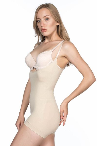 by İGP Culoarea pielii fără cusături, fără sudură, fără marcaj, corset cu bretele cu bretele deschise