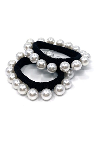 Tahtakaledeyim مشبك مطاطي لؤلؤي قطعتين، مشبك منشفة مزين باللؤلؤ