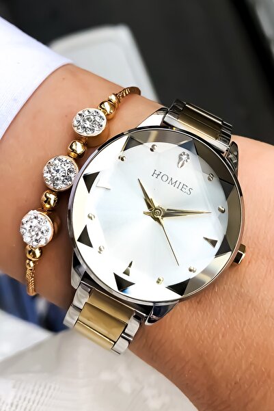 Homies ساعة يد نسائية سوار هدية Elg1233