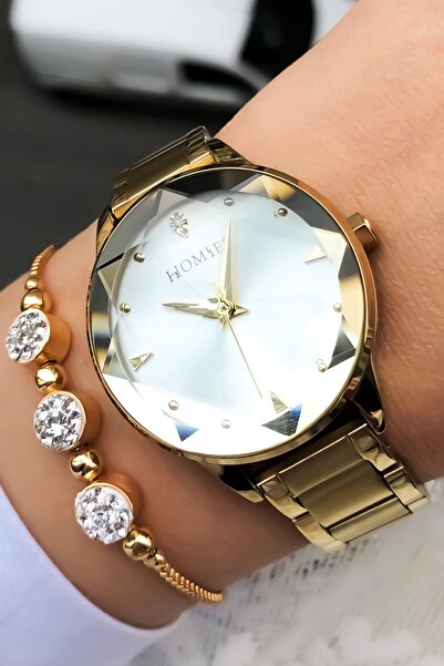 Homies Kadın Kol Saati Bileklik Hediye Wlg1431