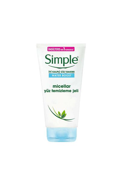 Simple Water Boost Micellar Facial Cleansing Gel 150 ml