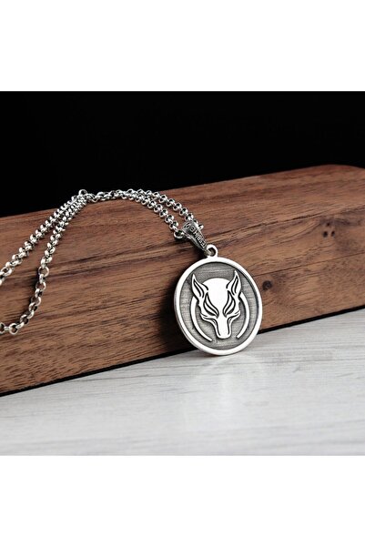 KsrModa Börü Kolye - 925 Ayar Gümüş