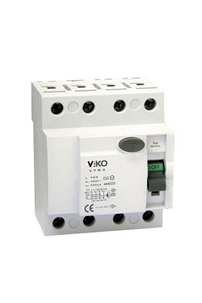 VİKO Fire Protection Relay 3x63a 300 Ma vtr4 63300