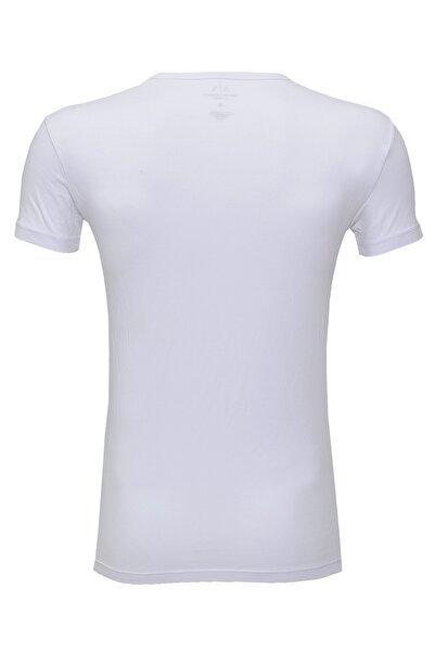 Armani Exchange Ανδρικό Σετ Μπλουζών 956005 CC282 Λευκό