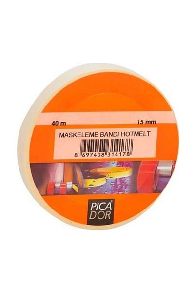 Picador Bandă de mascare de 15 mm x 40 m - Pachet de 3