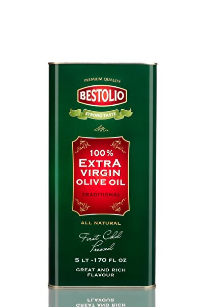 Alhatoğlu Bestolıo Naturel Sızma Zeytinyağı Teneke 5 Lt