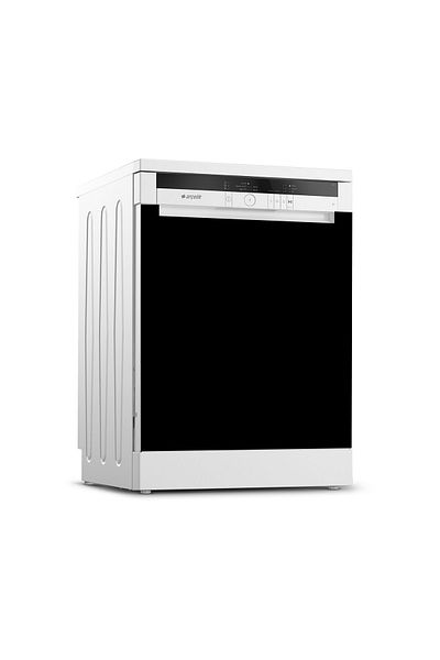 Tilki Dünyası Glossy Black Dishwasher Door Sticker