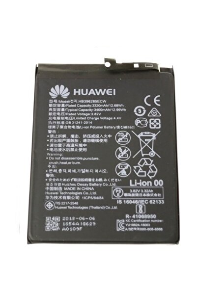 Huawei P20 Pro - Mate 10 Hb436486ecw Pil Batarya+tamir Seti-ithalatçı Garantili