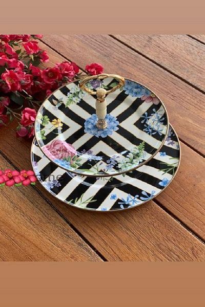 Ezem 3020bg Enameled Layered Cookie Holder