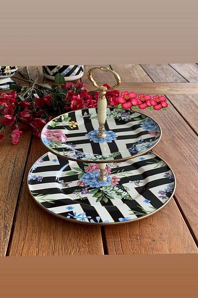 Ezem 3020bg Enameled Layered Cookie Holder