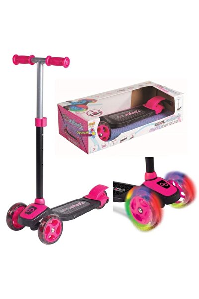 Furkan Toys Cool Wheels 3 Tekerlekli Pembe Scoter