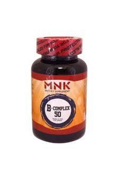 Mnk B Complex-50 - 120 Tablets Vitamin B Supplement