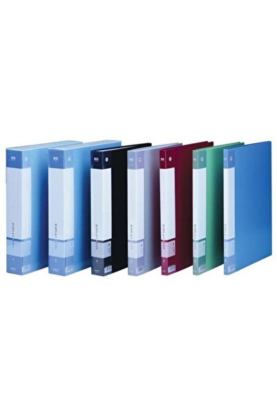 KRAF ملف العرض A4 80 قطعة أسود