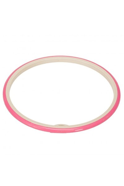 Nurge Знімний (гумовий) пластиковий обруч 20 см, 1 шт., рожевий