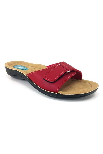 Ceyo 9808-15 Anatomical Women's Slippers-red