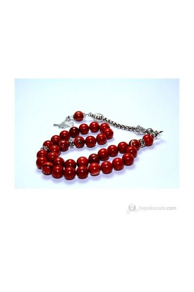 RD EKOAVM Jasper Stone Rosary 8 Mm Globe Cut